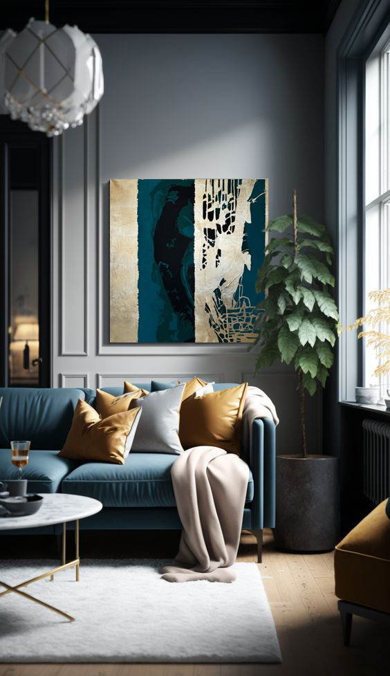 дизайнерские картины для интерьера