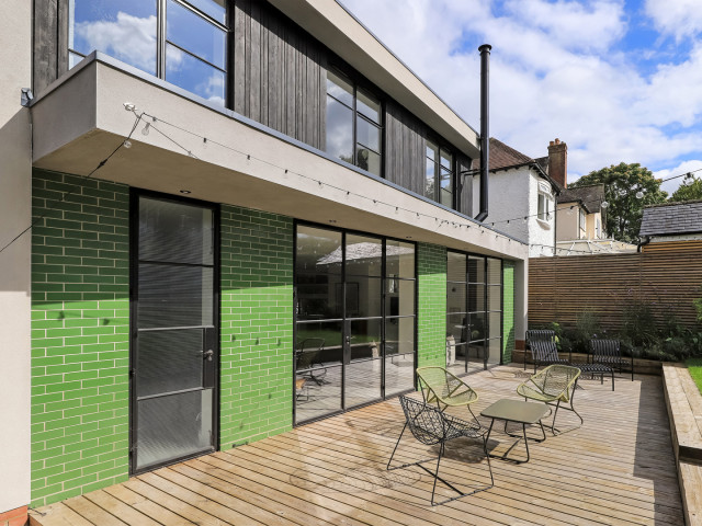 Andover Road contemporary-fasad
