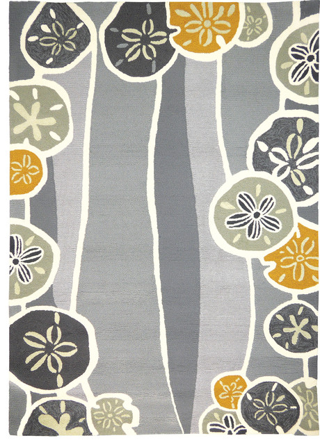 Beachcomber Neutral Indoor Outdoor Area Rug 22 X34 Beach