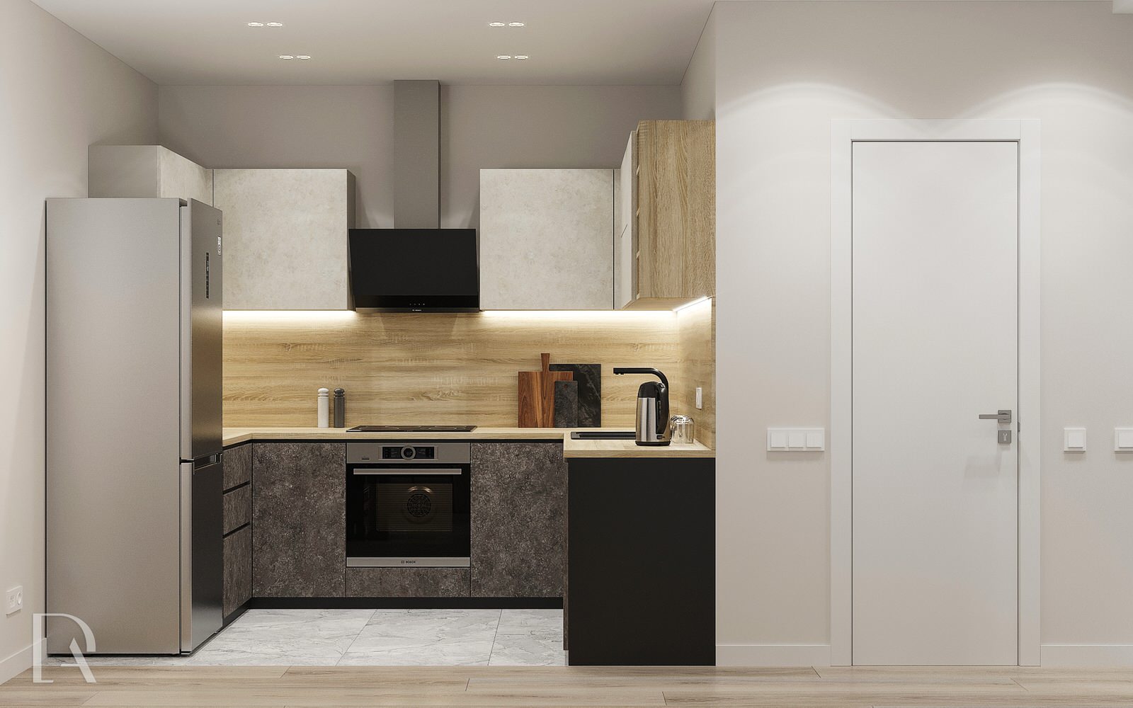 Кухня-гостиная 17,5 м2