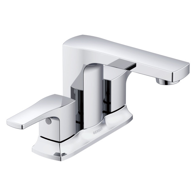 Tribune 2H Centerset Bath Faucet, 50/50 PopUp Drain 1.2gpm
