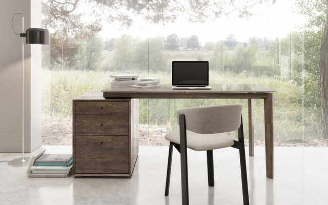 Outline Office Desk By Huppe Mig Furniture Nyc Modern Home