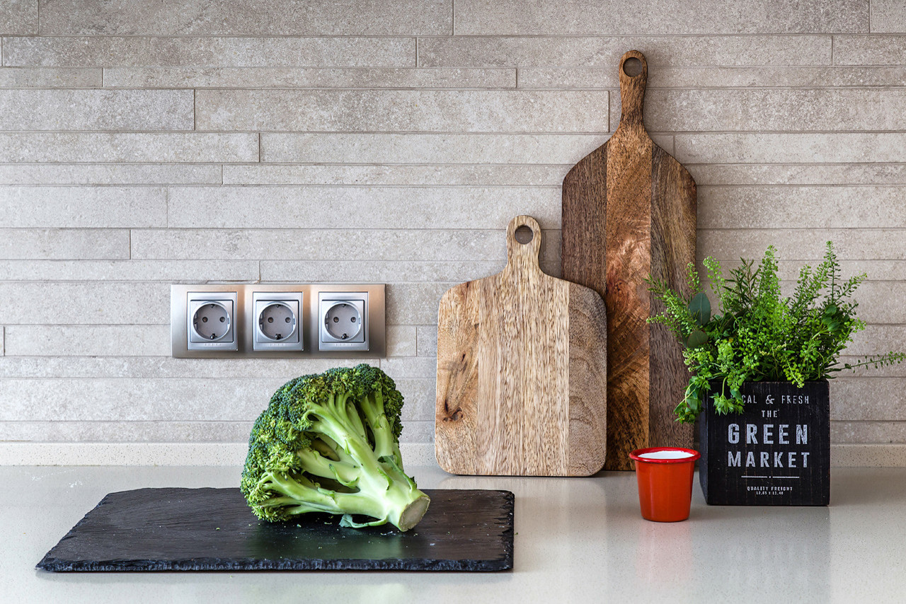 Природный дизайн - квартира в современном стиле в ЖК Мичуринский