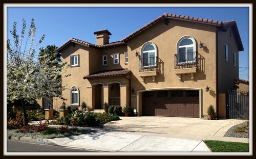 What Color Is The Stucco What Color Brown Can I Used With This Stucco