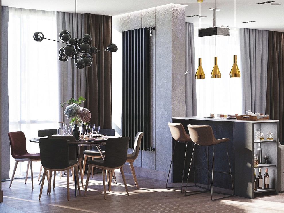 Москва 2016 г., Интерьер квартиры расположенной в ЖК Московский