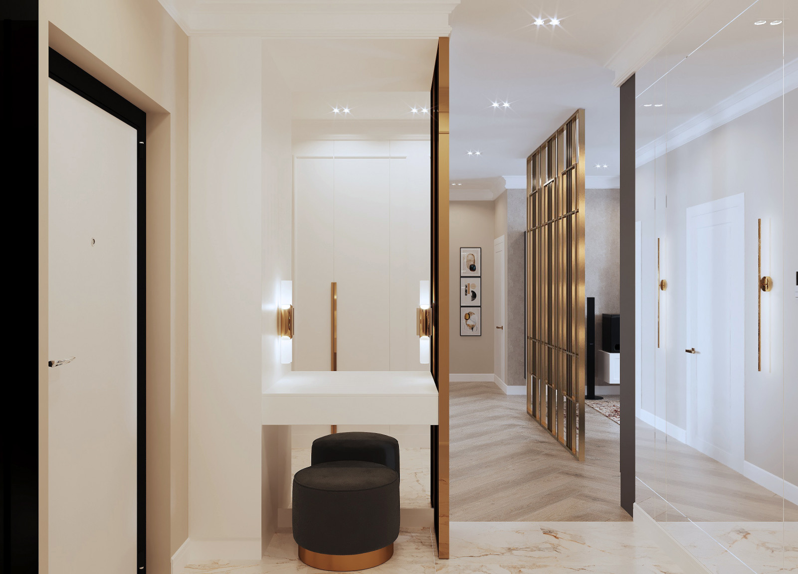 3-х комнатная  квартира в ЖК  «Клубный дом на  Фруктовой», Ижевск. 82,72м2