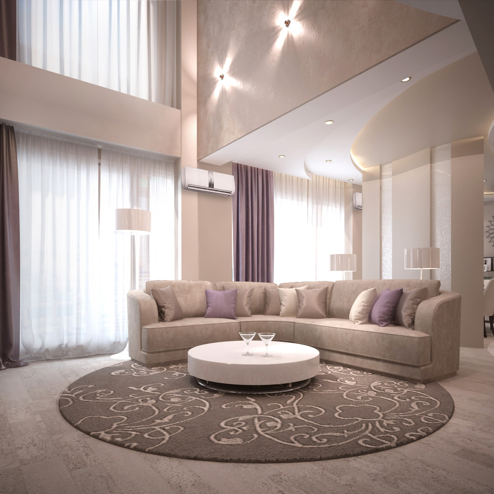 Декоративная штукатурка в проектах дизайнера Екатерины Фёдоровой