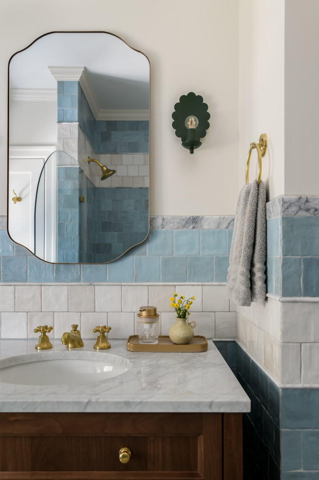 Jenkintown Historic Home Eclectic Update - Bathroom - Philadelphia - by ...