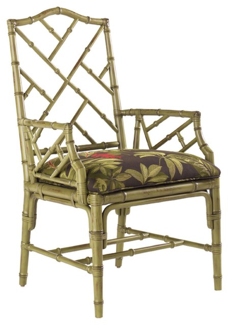 Tommy Bahama Island Estate Ceylon Arm Chair, Cilantro, Set of 2, Cilantro