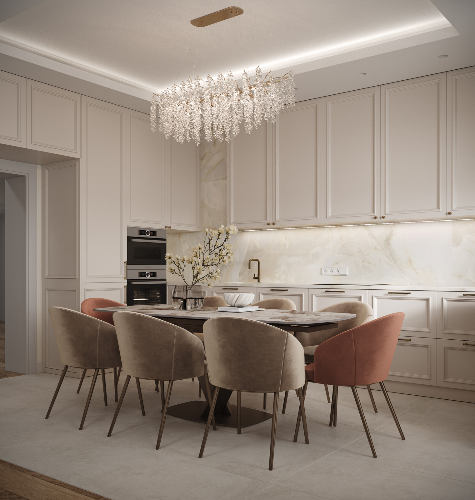 Проект 4-х к.кв. 160 кв.м.