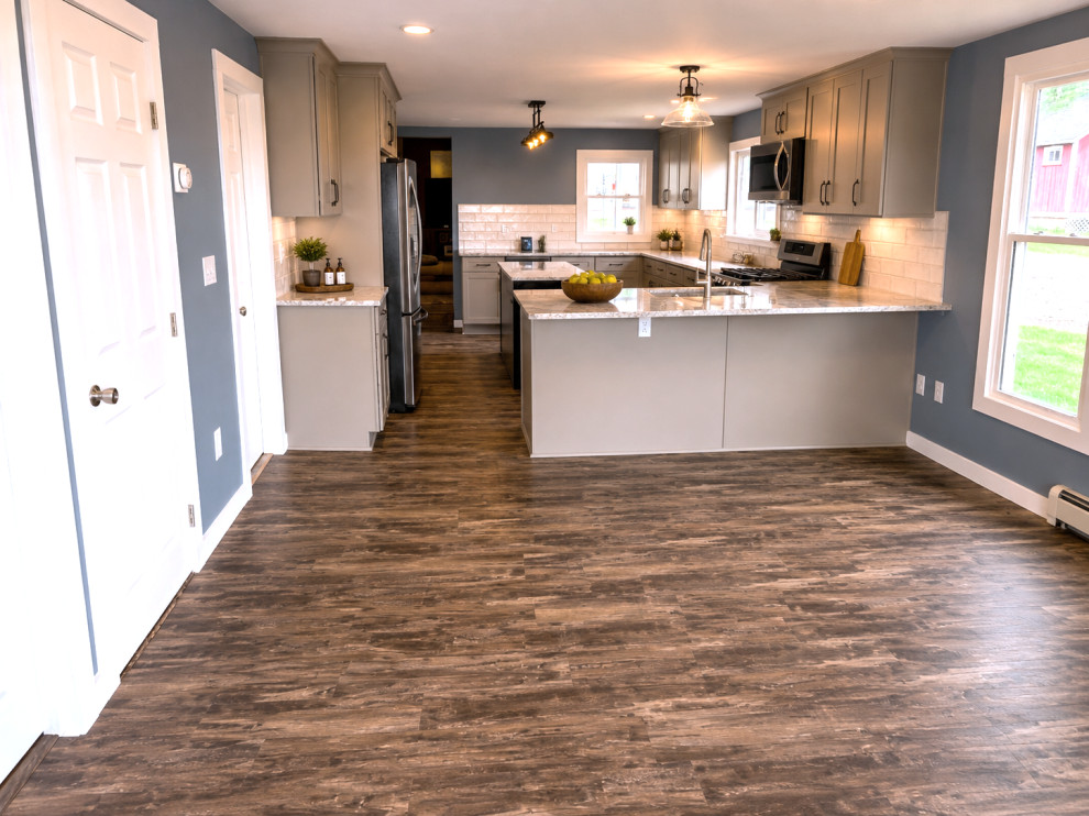 Grass Lake- Century Old Farmhouse-Kitchen & Dining Room Complete Gut Renovation