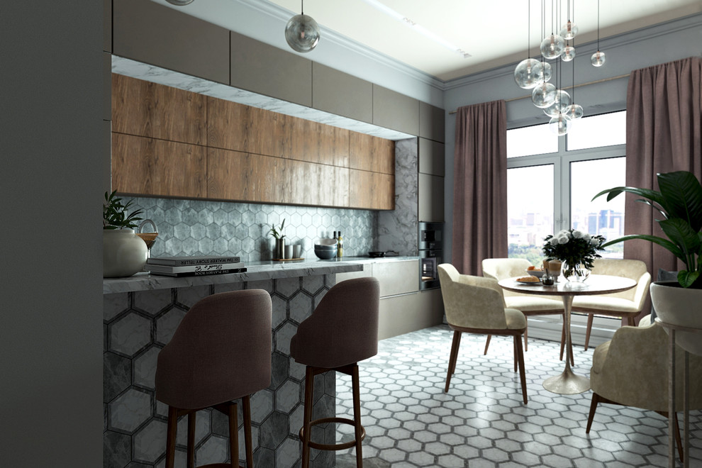 Trilocale  moderno a Bacu