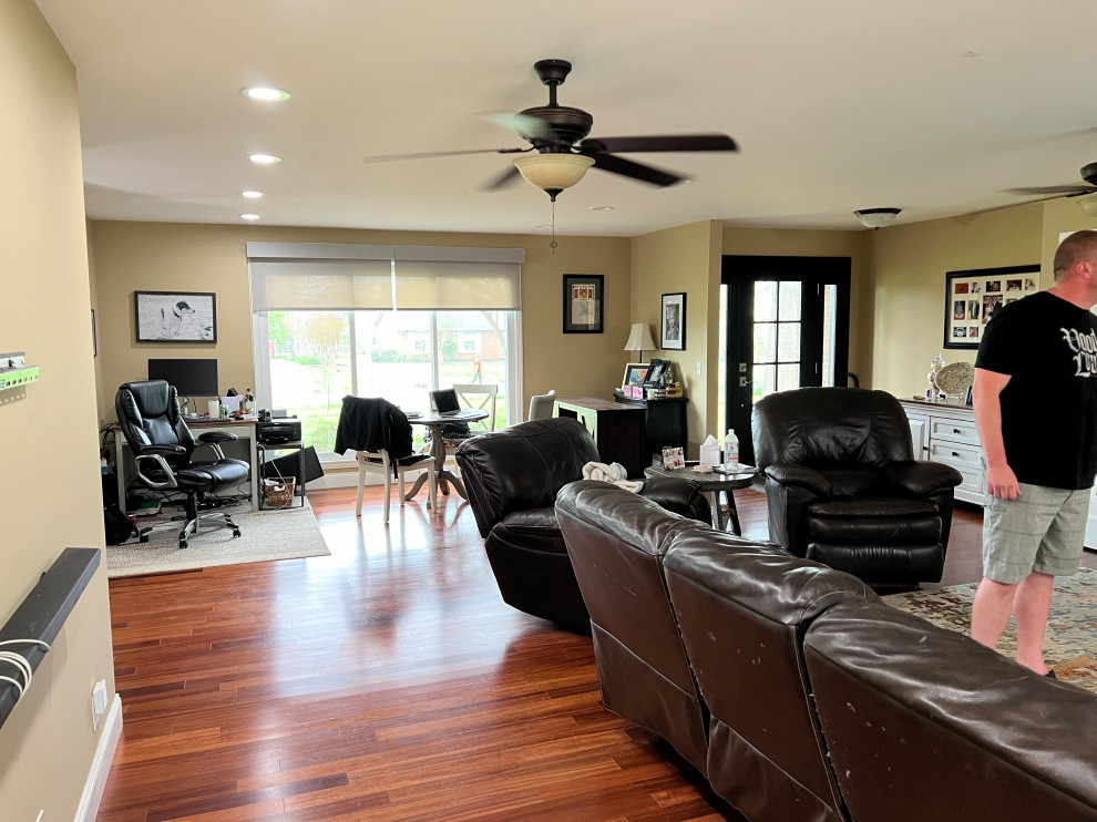 Sage Kitchen and Laundry Room