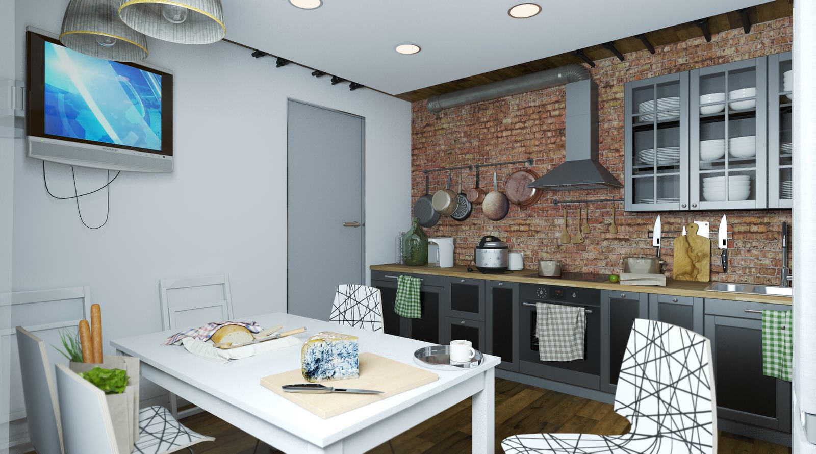 Лофт с французским акцентом.