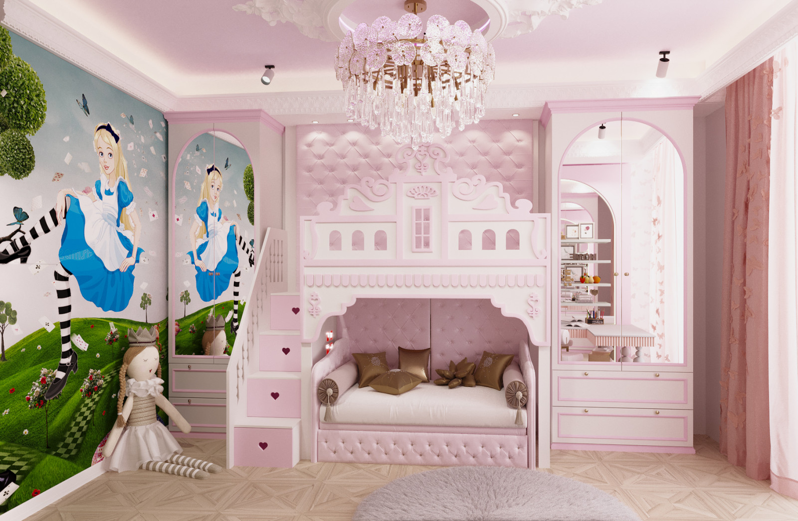 Многомерный интерьер как искусство.