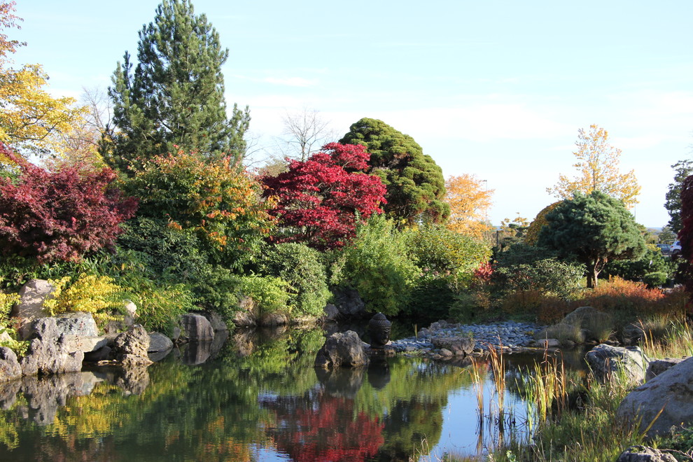 This is an example of an asian garden in Hamburg.