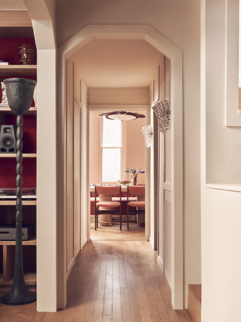 Notting Hill Apartment eclectic-corridor
