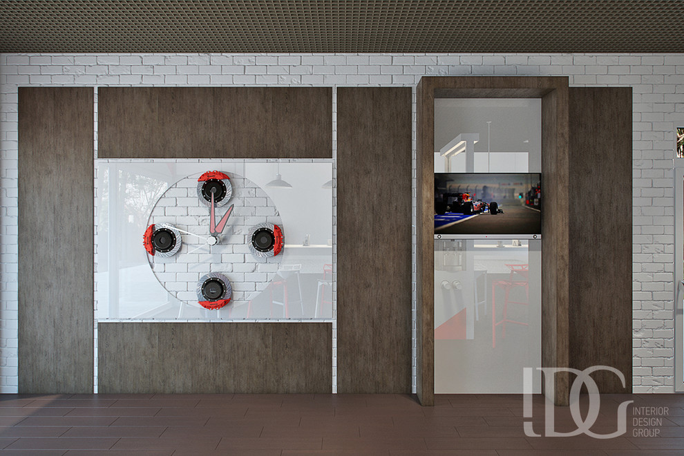 Дизайн зоны для перекусов на автозаправках в Москве