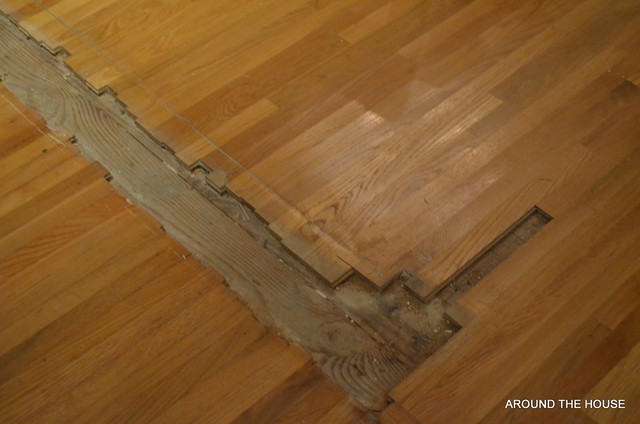 How To Take Down A Wall Houzz, How Do You Repair Hardwood Floors After Removing A Wall