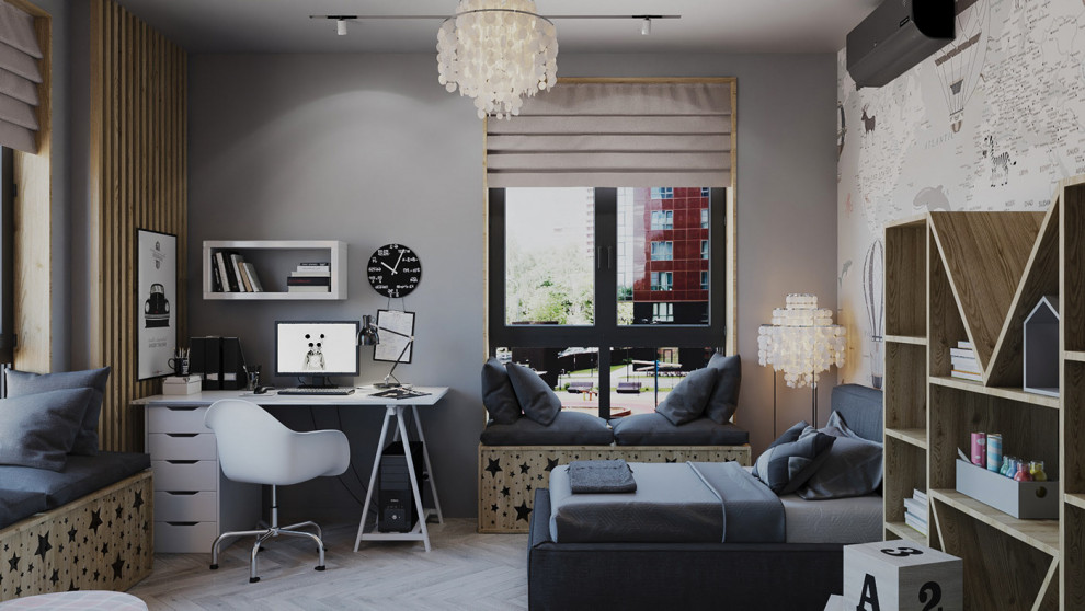 Дизайн квартиры в Москве ЖК Дыхание