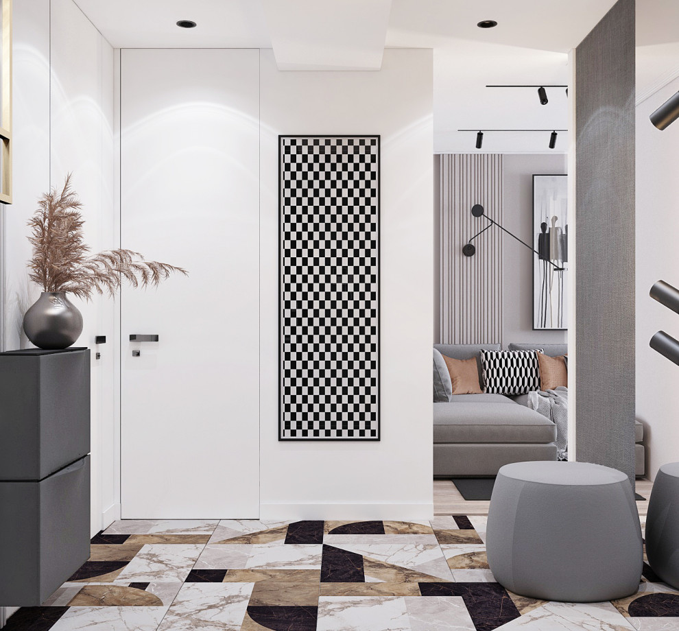 Прихожая в апартаментах на Красных Воротах, Москва