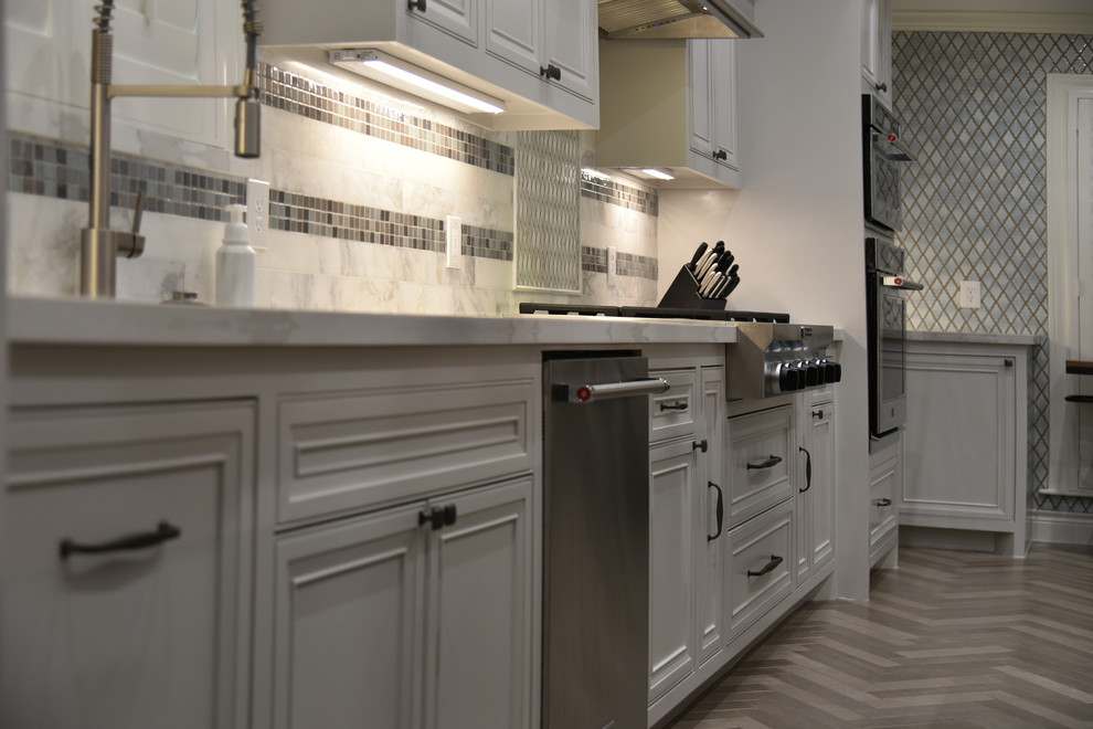 Kitchen - transitional kitchen idea in Houston