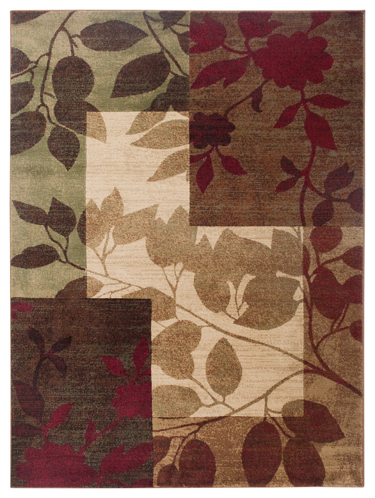 Home Dynamix Tribeca Amelia Area Rug Floral Multi, 39"x55
