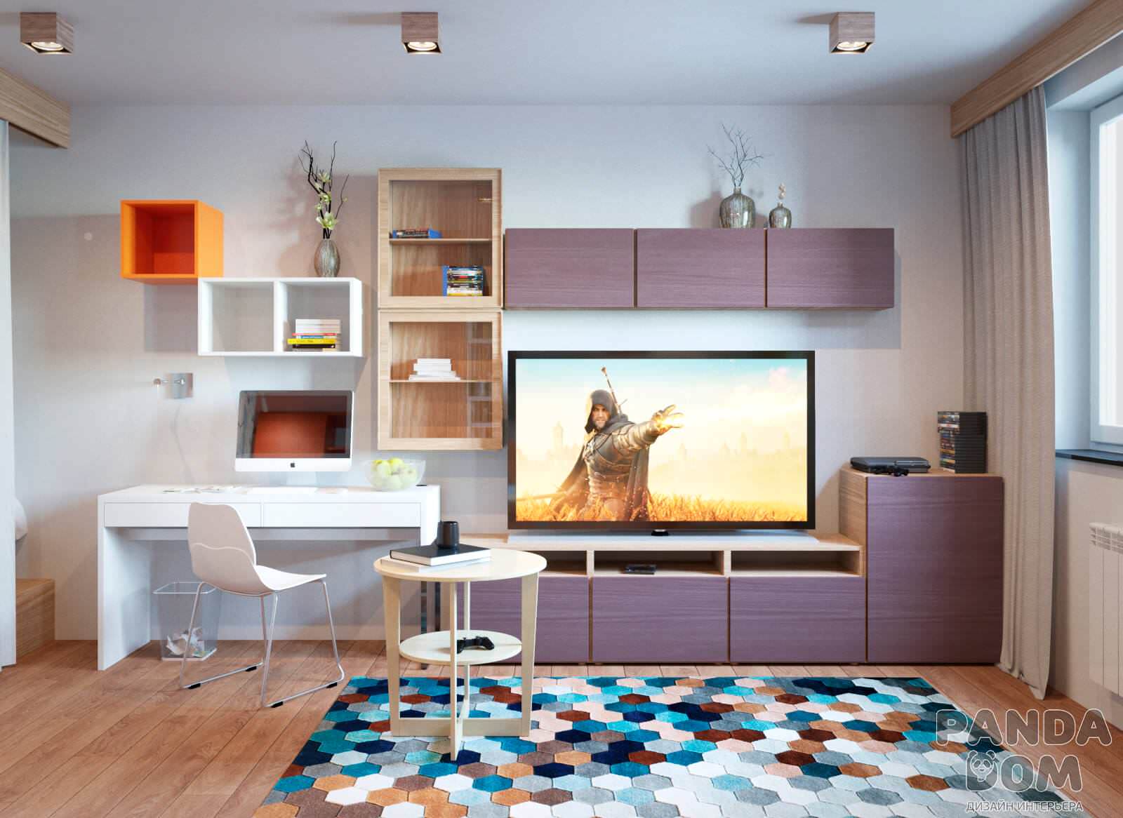 Квартира-студия для молодого парня