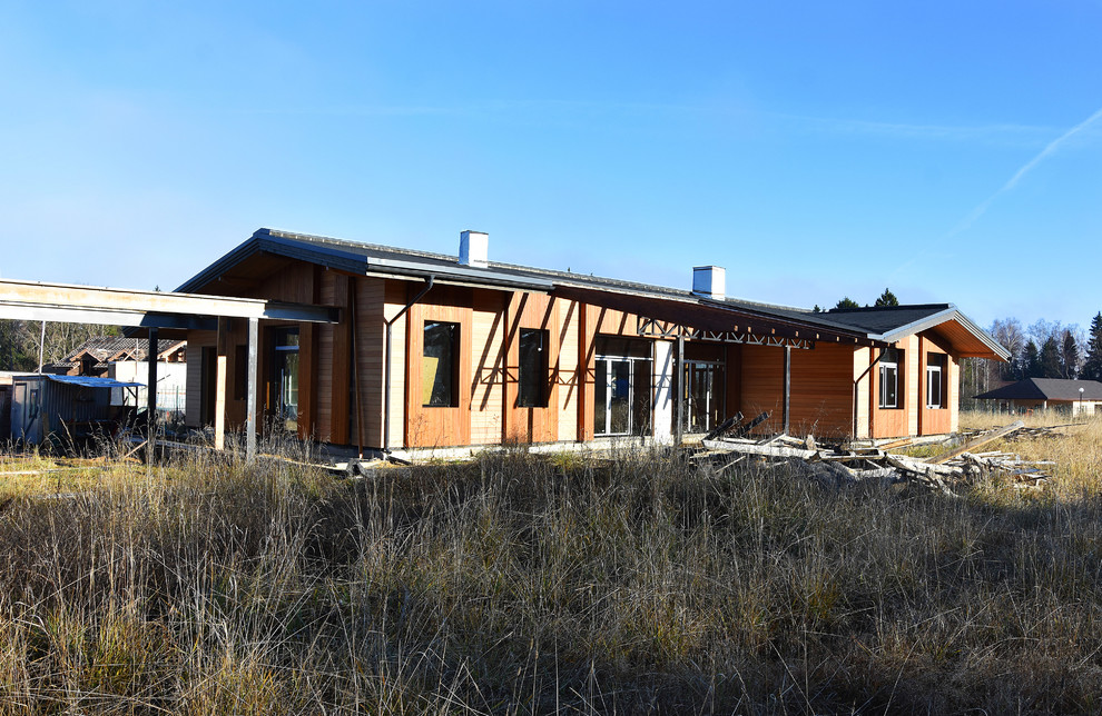 Одноэтажный жилой дом 250 м2