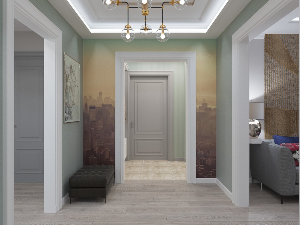 М14 Дизайн проект 3-х комнатной квартиры