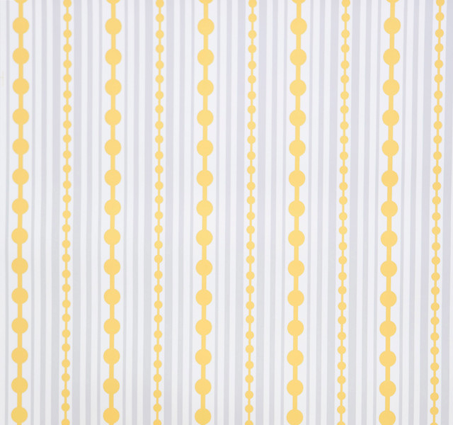 Striped Wallpaper, Roll, Canary