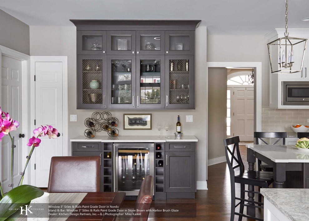 Beautiful Two-Toned Kitchen by Kitchen Design Partners - Chicago - by ...