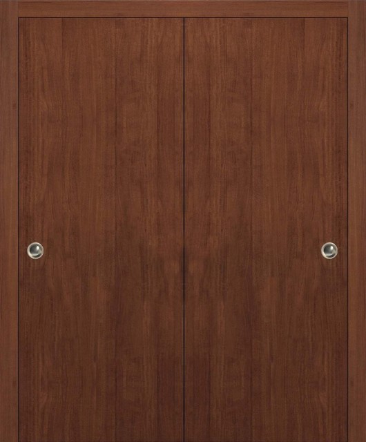 Planum 0010 Interior Bypass Doors, Wood Sliding Closet Doors