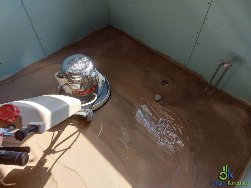 Шлифовка (корректировка) существующей стяжки пола