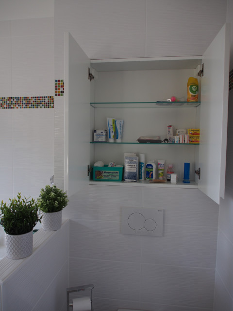 Int&eacute;rieur meuble modern-badezimmer
