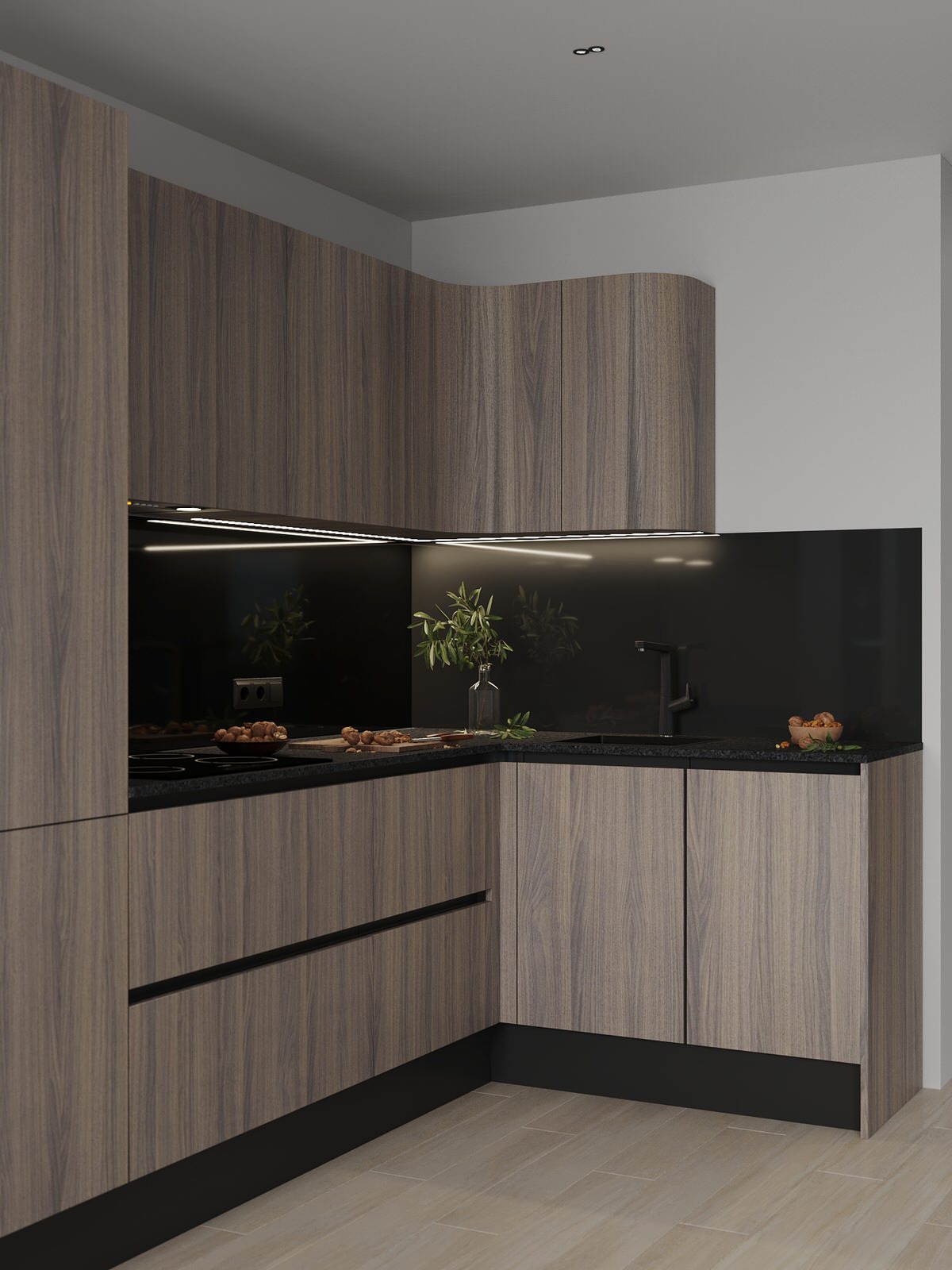 Квартира в стиле минимализма для молодой девушки