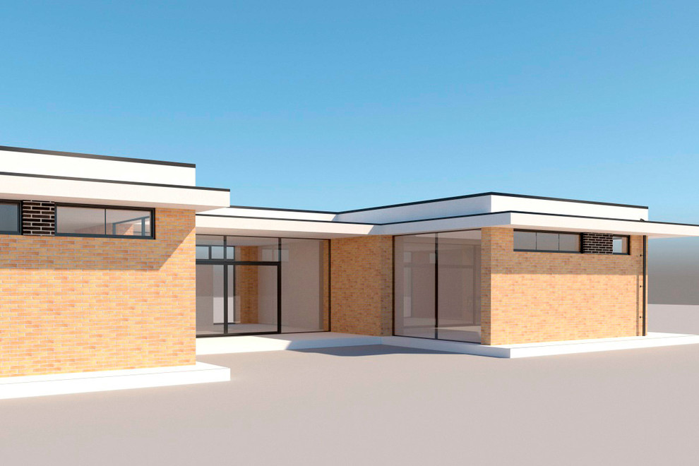 Дом в минимализме краснодар