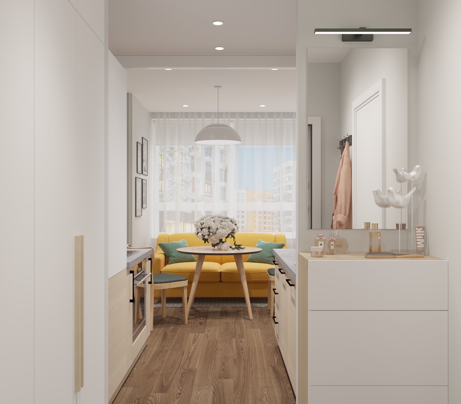 Малютка студия в ЖК Ильинские луга