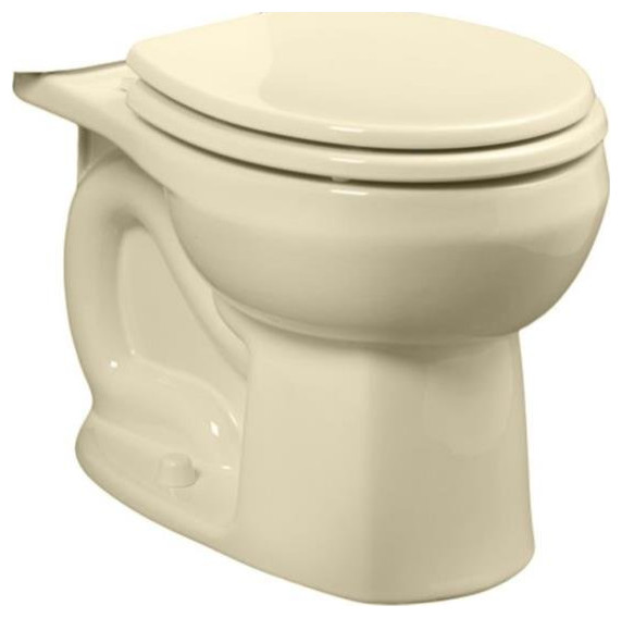 American Standard Colony Round Front Toilet Bowl, 3251D101.021 in Bone