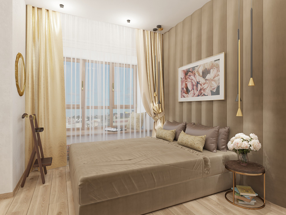 Квартира для двоих в американском стиле