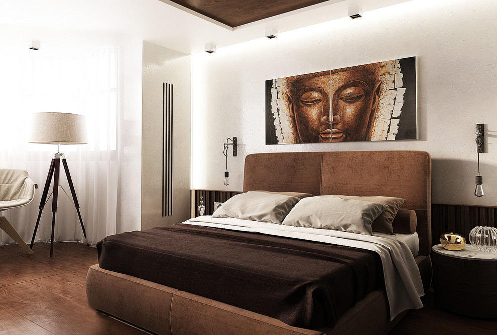 Спальня в проекте ЖК "ДОМИНИОН"