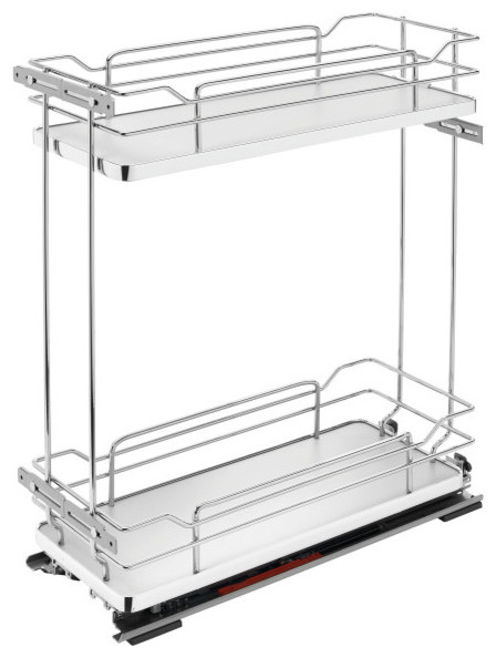 Two Tier Wire Organizer With Blum Soft Close Contemporary