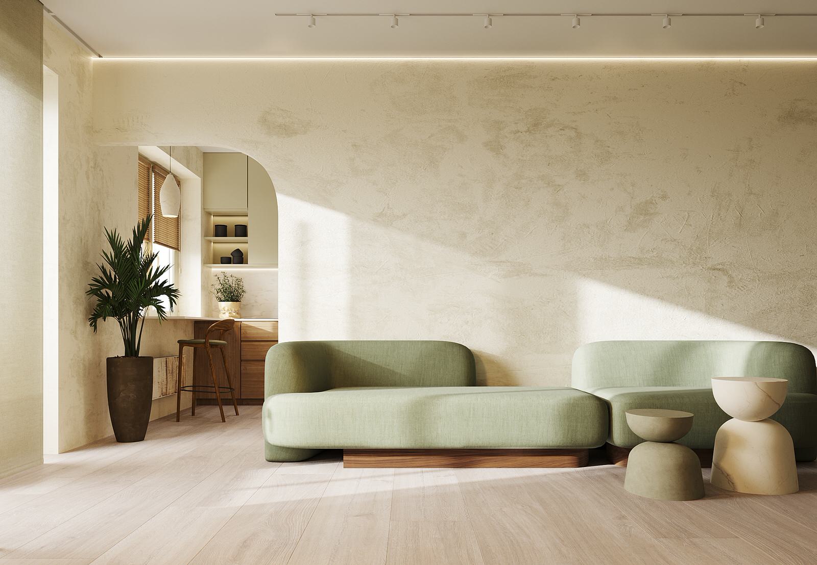 кухня- гостиная