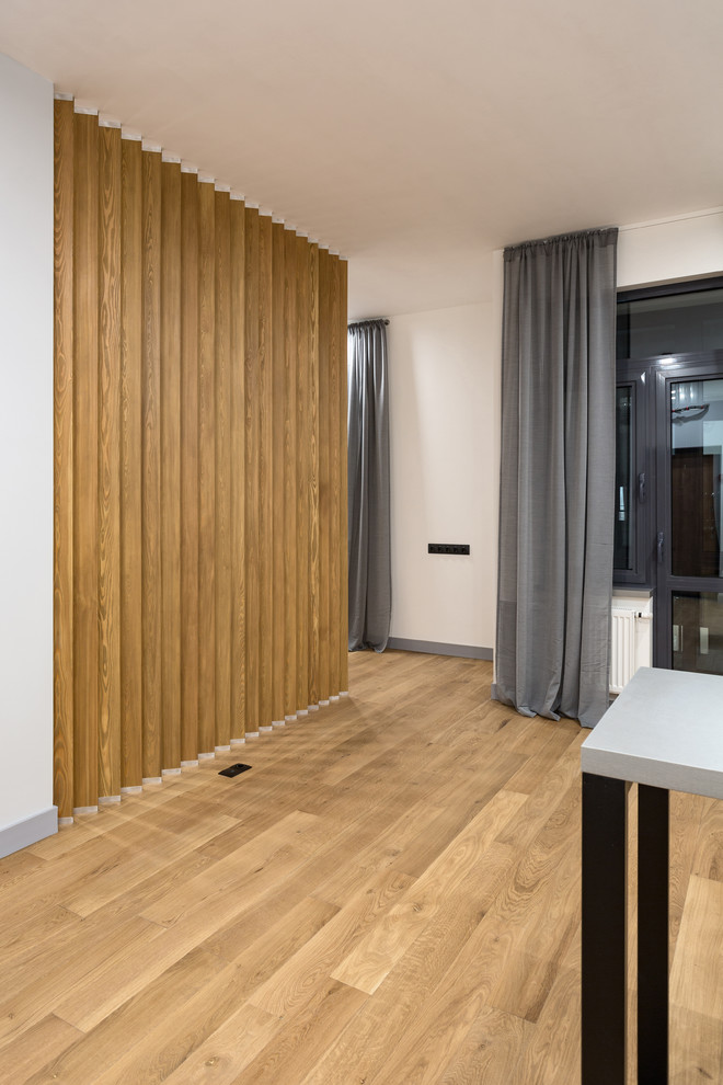 Минималистическая студия в Сколково