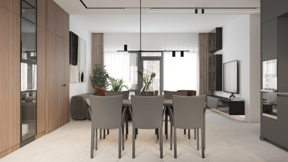 Интерьер загородного дома в Ленинградской области