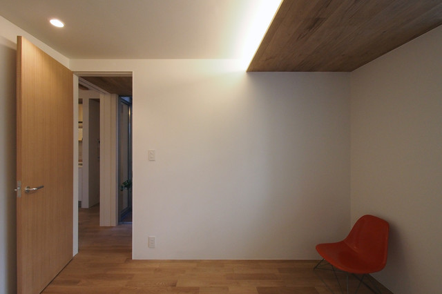 関町北の家 skandinavisch-schlafzimmer