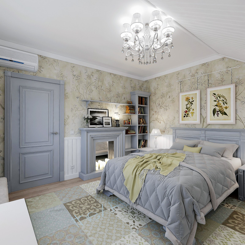 интерьер детсой и взрослой спален