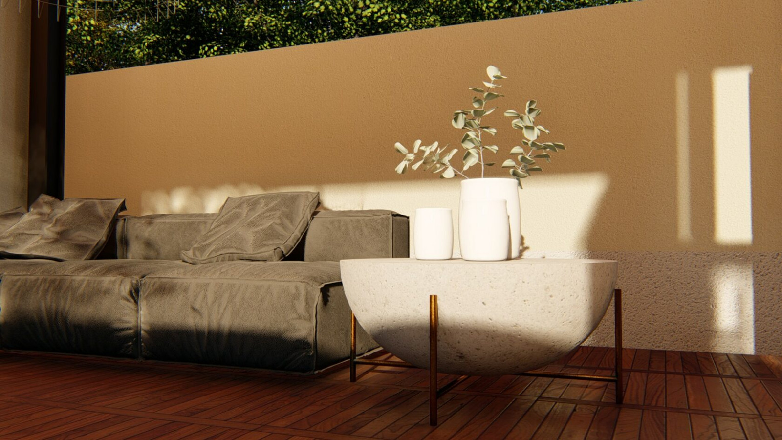 Узкий дом на узком участке