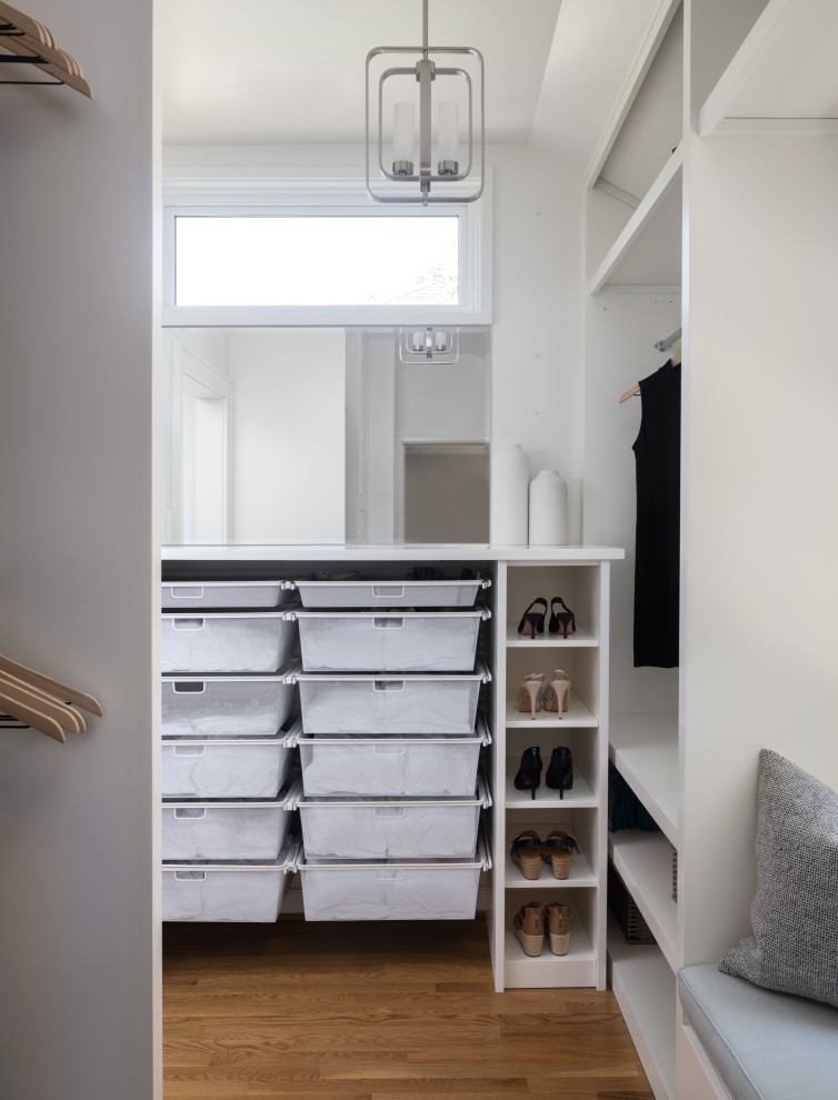 Westmoreland hills small addition, big impact - Transitional - Closet ...