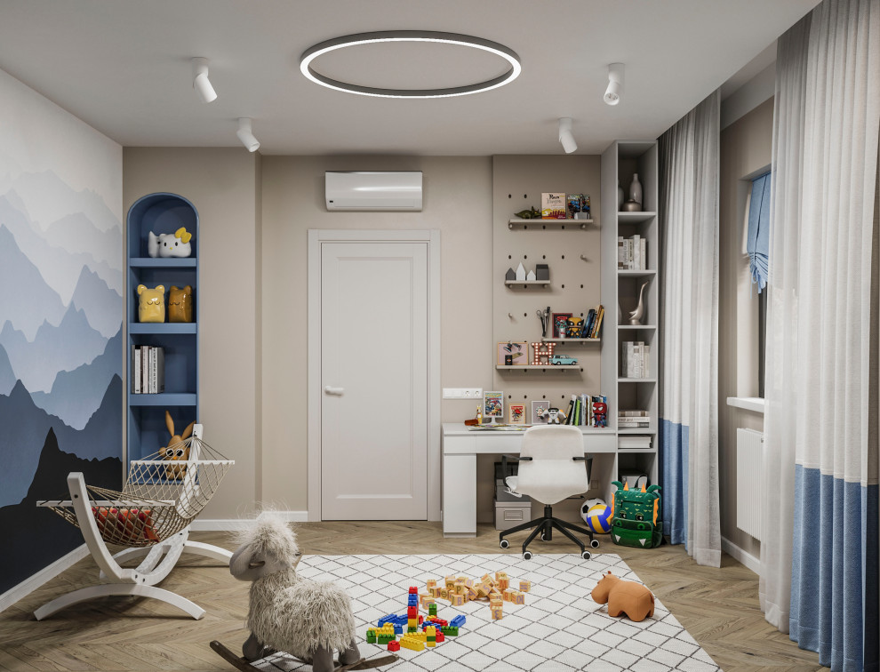 Дизайн интерьера для мальчика